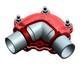 Elbow Repair Clamp for Galvanized Steel Pipe