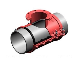 Haff Style Saddle Clamp for Plastic Pipe