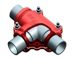 Tee Repair Clamp for Galvanized Steel Pipe